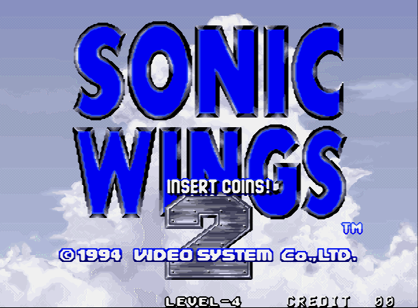 KAWAKS - 소닉 윙즈 2 (Sonic Wings 2) 종스크롤 슈팅 게임 파일 다운