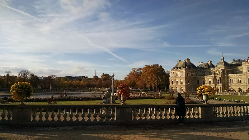 파리 뤽상부르 정원 산책