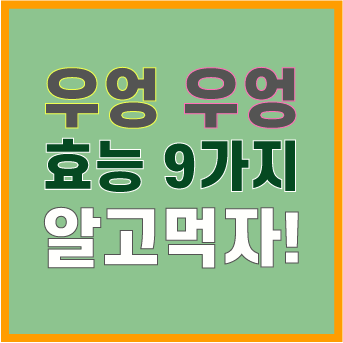 우엉의 효능 9가지와 부작용, 김밥에서 우엉 빼지 마세요~!