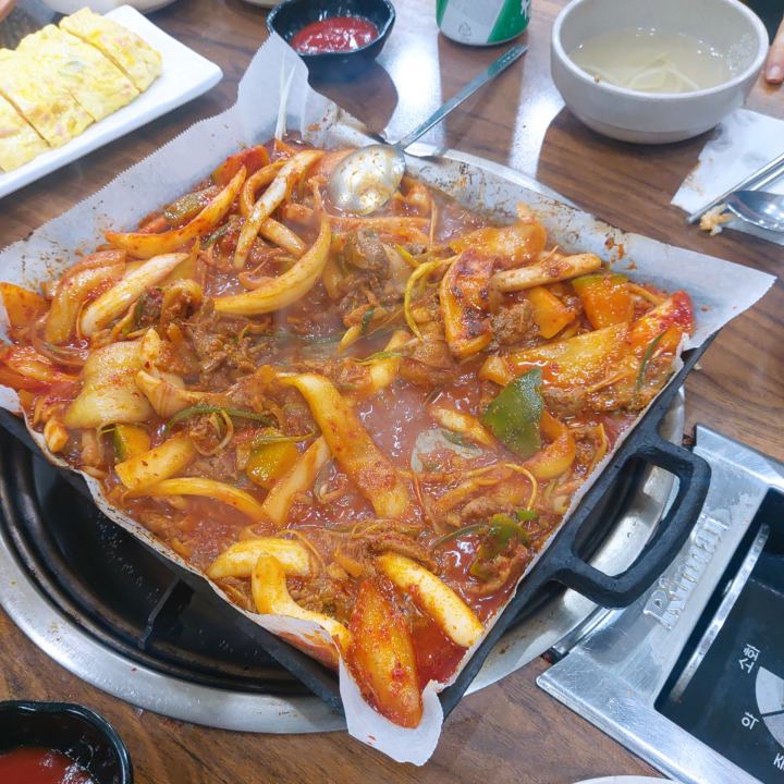 [서울시청 맛집] 불고기와 오징어의 만남 청진만남 방문 후기
