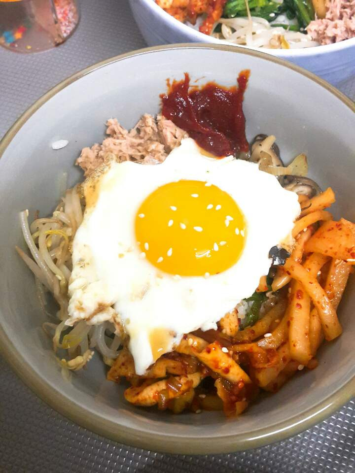 비빕밤 레시피- 한국음식은 역시 비빔밥~ 맛있는 한그릇 식사!