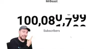 YouTube의 MrBeast 1억 구독자
