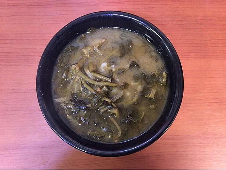 구수함의 절정, 시래기된장국(Dried Radish Leaf Soybean Paste Soup)