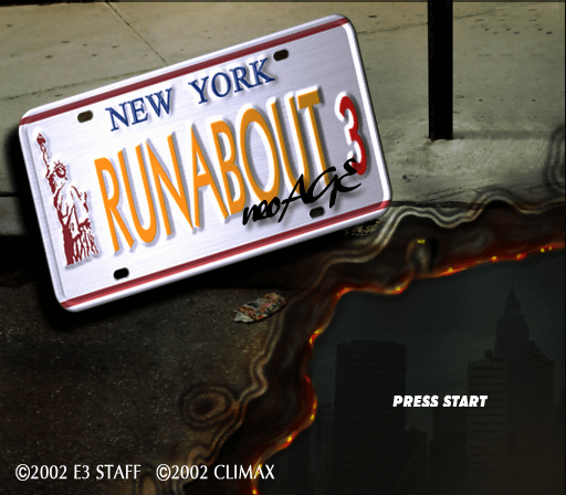 클라이맥스 / 드라이브 액션 - 런 어바웃 3 네오 에이지 ランナバウト3 ネオエイジ - Runabout 3 Neo Age (PS2 - iso 다운로드)