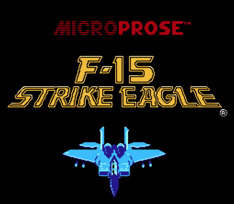 NES ROMS - F-15 Strike Eagle (EUROPE / 유럽판 롬파일 다운로드)