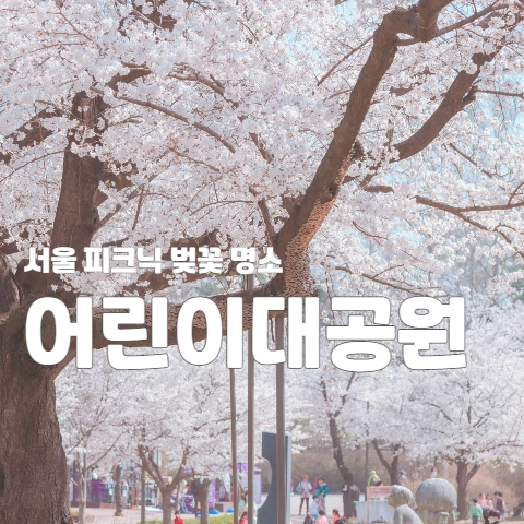 서울 피크닉 벚꽃 명소 