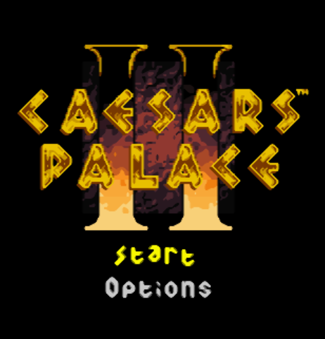(GBC / USA) Caesars Palace II - 게임보이 컬러 북미판 게임 롬파일 다운로드