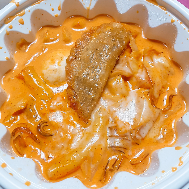 [배달맛집] 매콤고소 로제떡볶이와 버터갈릭감자튀김 맛집, 꿈떡꿈떡 조지기