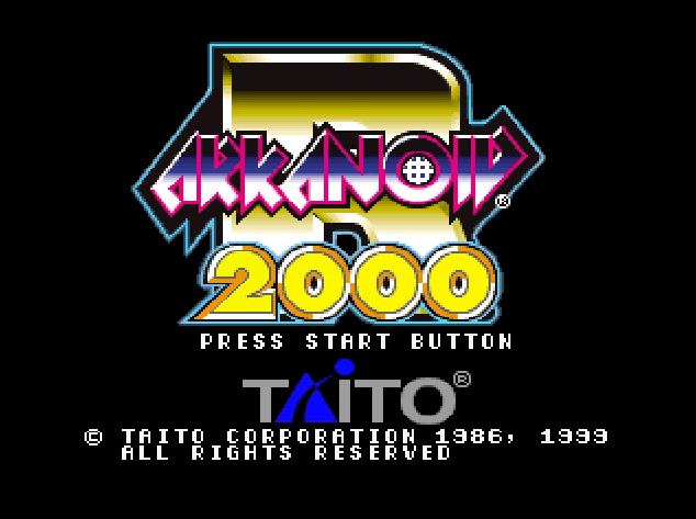 アルカノイドR2000 (플레이 스테이션 - PS - PlayStation - プレイステーション) BIN 파일 다운로드
