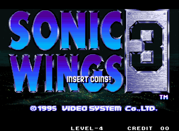 KAWAKS - 소닉 윙즈 3 (Sonic Wings 3) 종스크롤 슈팅 게임 파일 다운