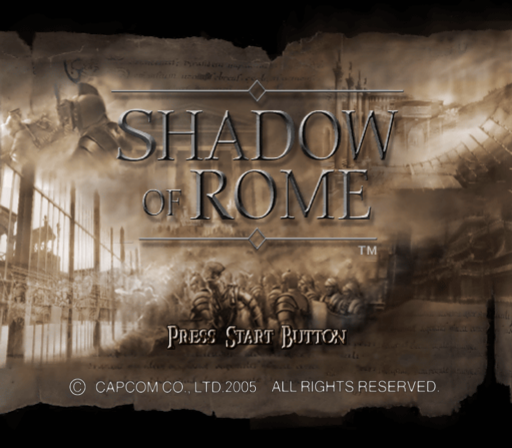 캡콤 / 액션 어드벤처 - 쉐도우 오브 로마 シャドウ オブ ローマ - Shadow of Rome (PS2 - iso 다운로드)