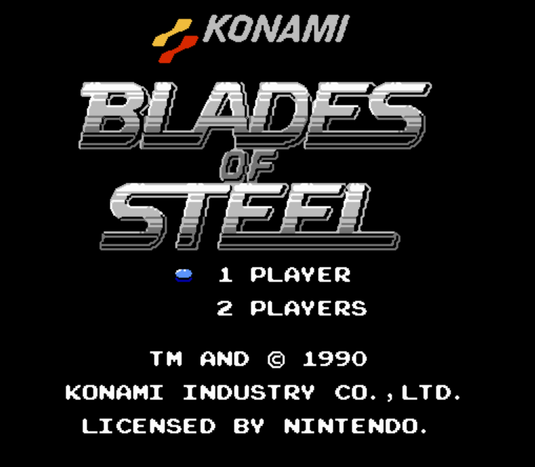 NES ROMS - Blades of Steel (EUROPE / 유럽판 롬파일 다운로드)