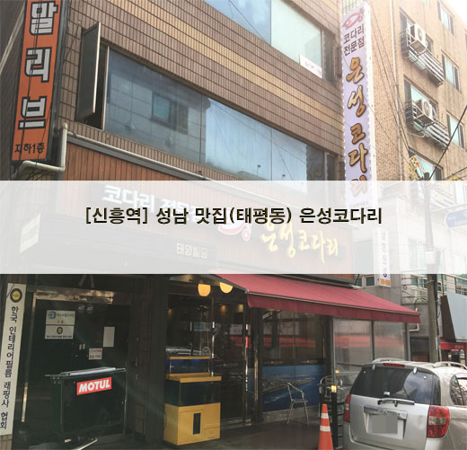 [신흥역] 성남 맛집(태평동) 은성코다리