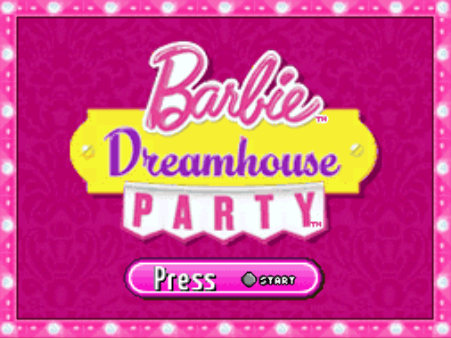 (NDS / USA) Barbie Dreamhouse Party - 닌텐도 DS 북미판 게임 롬파일 다운로드