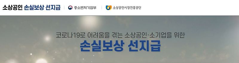 2분기 손실보상금 선지급 신청, 홈페이지, 대상, 방법