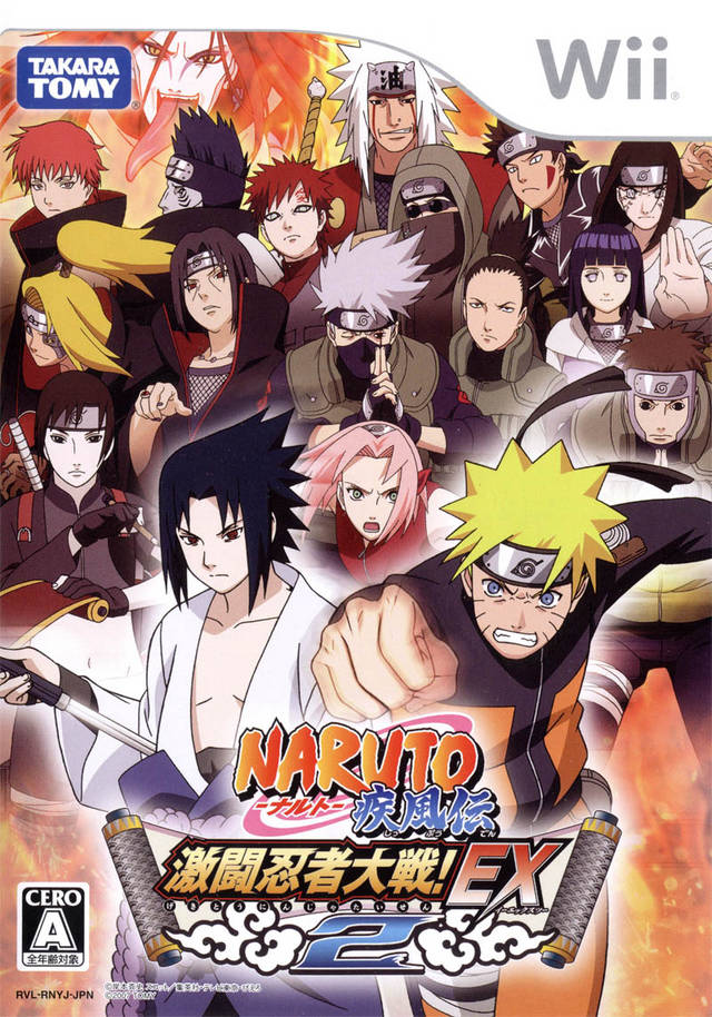 Wii - 나루토 질풍전 격투닌자대전! EX 2 (Naruto Shippuden Gekitou Ninja Taisen EX 2 - NARUTO -ナルト- 疾風伝 激闘忍者大戦!EX2) iso (wbfs) 다운로드