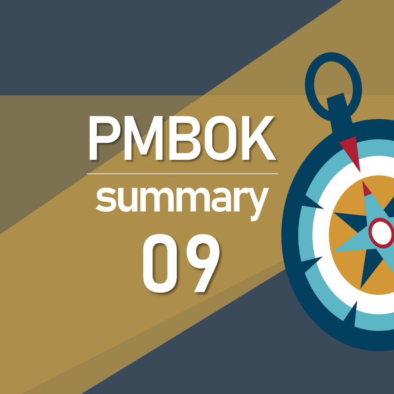 PMBOK Summary 09 / 프로젝트 자원관리