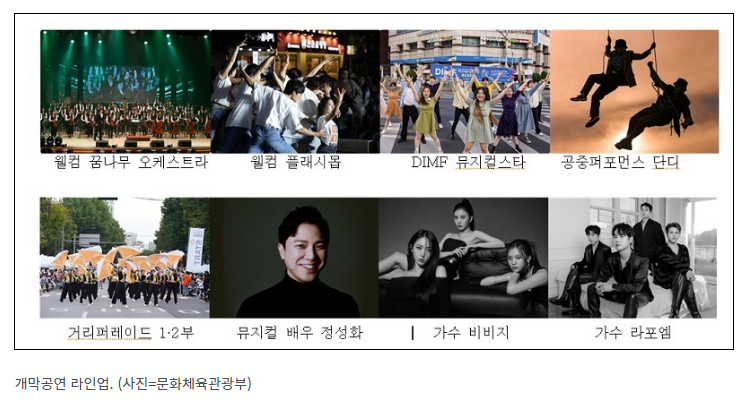공연 관광축제 ‘웰컴대학로’ 15일 개막…34개 공연 할인