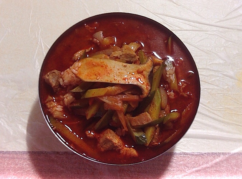더위에 지친 입맛을 달래다, 애호박찌개(Zucchini Stew)