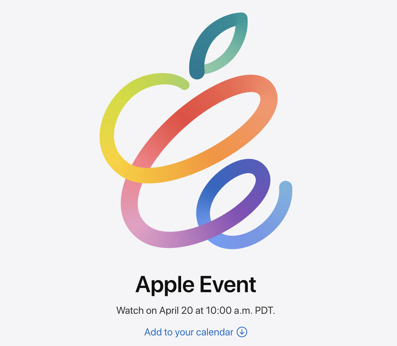 애플이벤트 4월 20일 10시 (우리시간 21일 2시) 개최 / 아이패드 5세대 발표 유력하다죠.