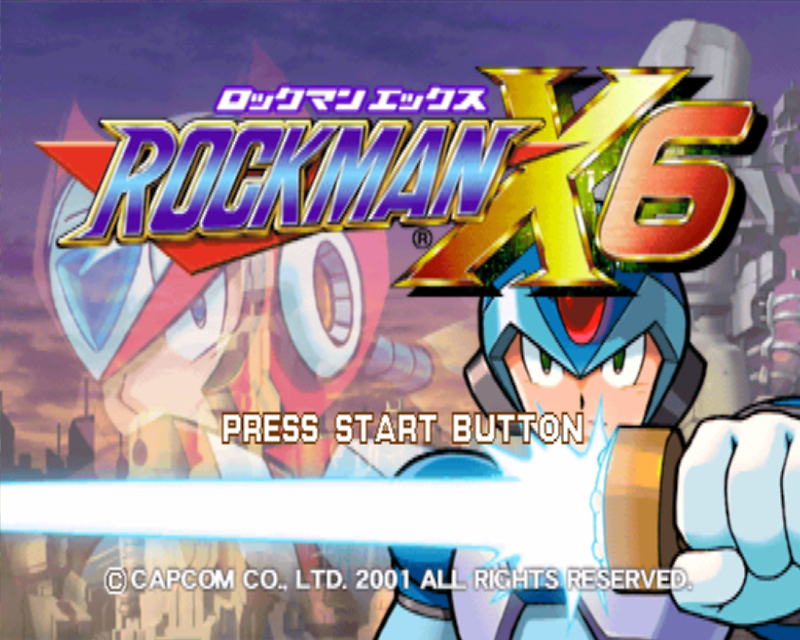 록맨 X6 - Rockman X6 (PS1 BIN 다운로드)