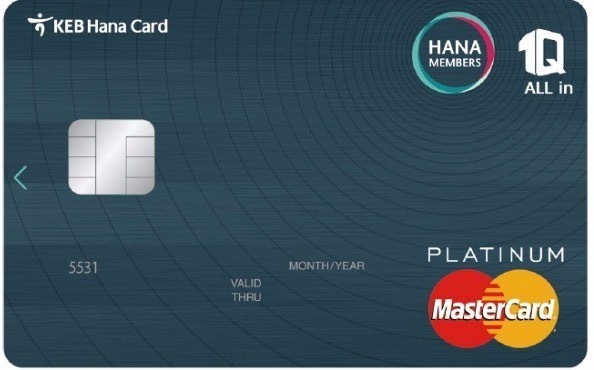 하나멤버스 원큐 카드 ALL in (하나 원큐카드 올인) 사용법 및 특징 - 크로스마일 대체