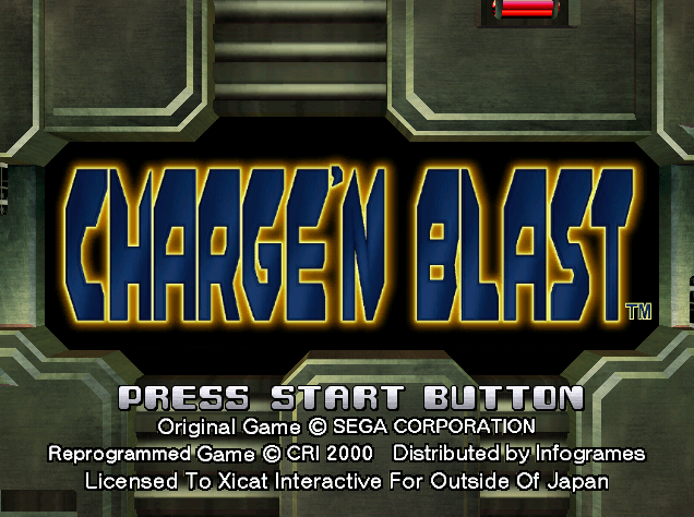 Charge 'N Blast 북미판 (드림캐스트 / DC CDI 파일 다운로드)