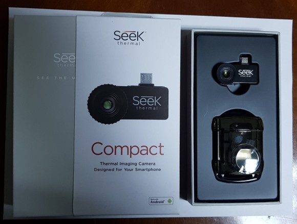 안드로이드어플과 화상캠의 만남 Seek Thermal