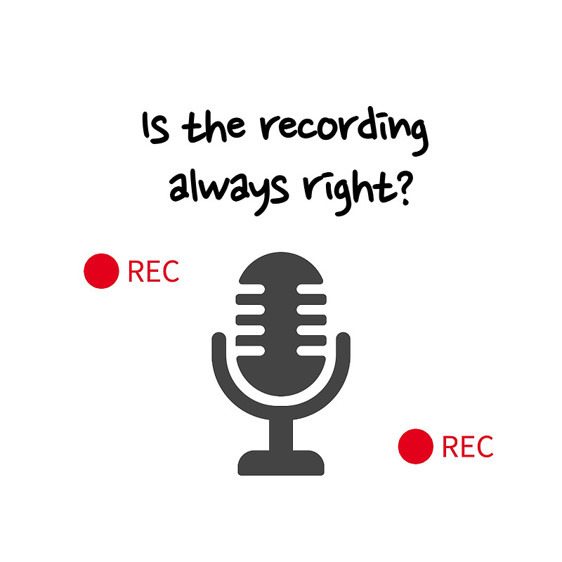 Korean society where recordings are commonplace