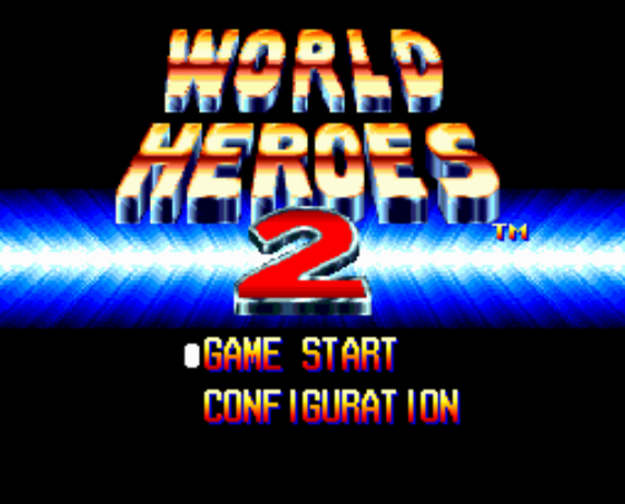 (허드슨) 월드 히어로즈 2 - ワールドヒーローズ2 World Heroes 2 (PC 엔진 CD ピーシーエンジンCD PC Engine CD - iso 파일 다운로드)