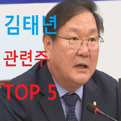 김태년 관련주 테마주 TOP 5 총정리