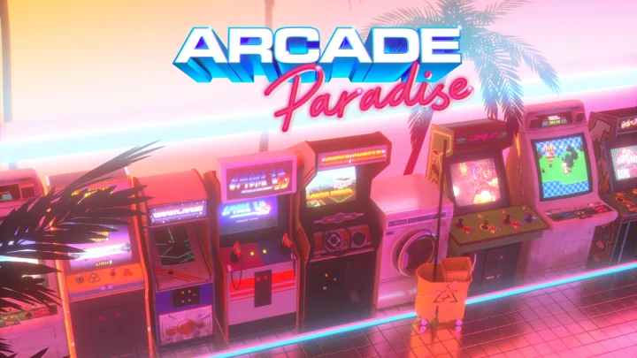 Arcade Paradise 아케이드 파라다이스는 잠재력이 넘치는 중독성 있는 레트로 비전입니다.
