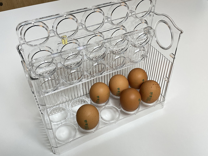 [냉장고정리] 에그락 싱싱30구 계란트레이 내돈내산