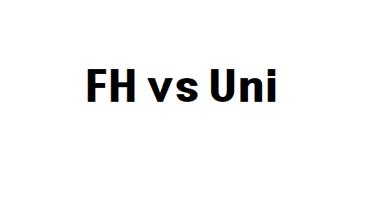 Fachhochschule(FH) vs Universität(Uni)