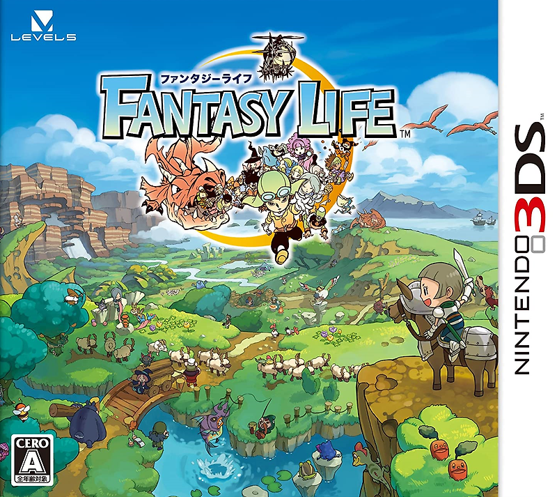 닌텐도 3DS - 판타지 라이프 (Fantasy Life - ファンタジーライフ)