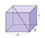 길이가 a, b, c인 직육면체의 겉넓이가 94, 모서리합이 48일때, 직육면체의 대각선의 길이는? If a cuboid of length a, b, and c has an area of 94 and a sum of edges of 48, what is the length of the diagonal of the cuboid?
