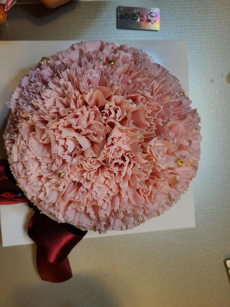 김해 신세계백화점 박배철과자점 카네이션 케이크