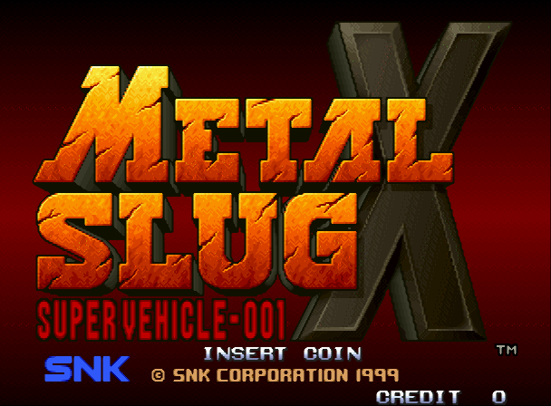 KAWAKS - 메탈 슬러그 X (Metal Slug X Super Vehicle-001) 런 앤 건 게임 파일 다운