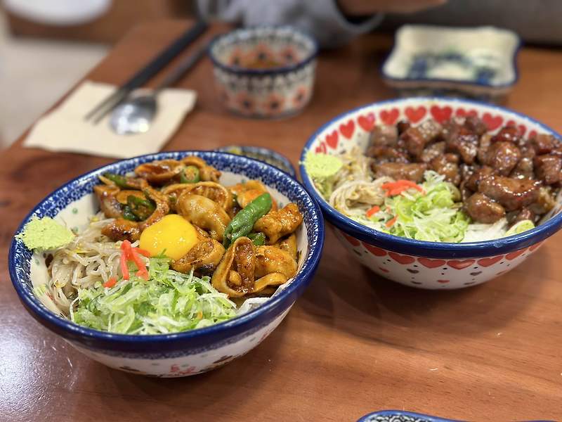 대전 둔산동 가정식 스테이크, 덮밥, 떡볶이, 스카치에그 맛집 : 미도인