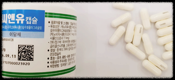 씨앤유캡슐 부작용 성분 이담제 효과 및 우루사 복용법 가격