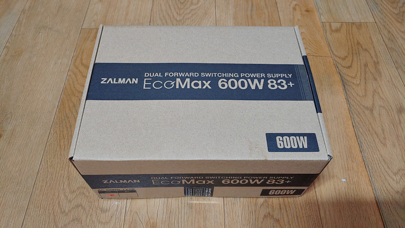 파워서플라이추천 잘만 EcoMax 600W 83+ 파워