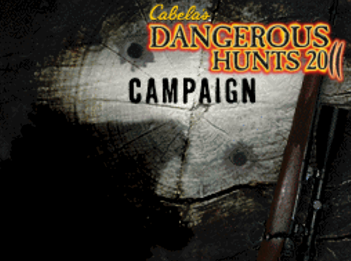 (NDS / USA) Cabela's Dangerous Hunts 2011 - 닌텐도 DS 북미판 게임 롬파일 다운로드