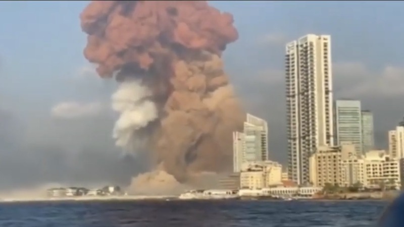 레바논 베이루트 항구 폭발 사고 / 제발 이런 일 없길 ...