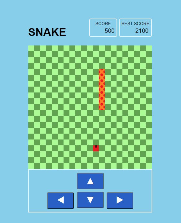 HTML과 JS로 만든 스네이크 게임(SNAKE GAME)