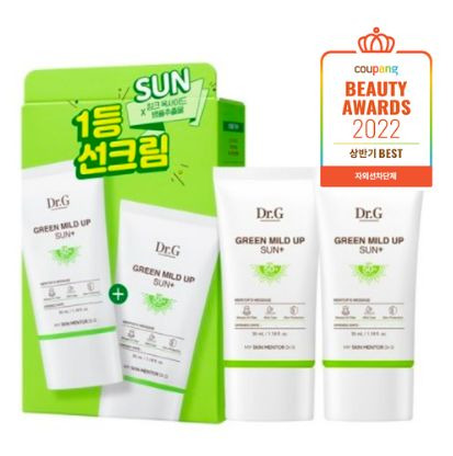 닥터지 그린 마일드 업 선 플러스 SPF50+ PA++++ 35ml x 2p