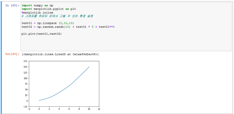Python 파이썬 numpy, matplotlib 모듈로 그래프를 손쉽게 그려보자