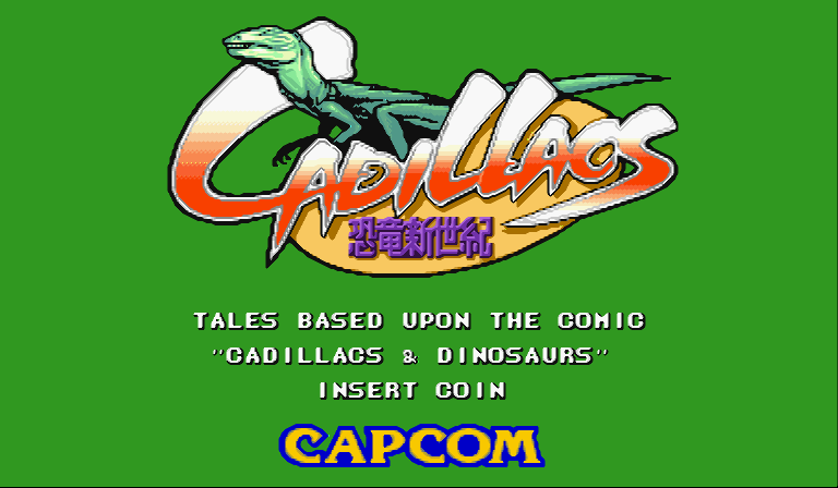 KAWAKS - 캐딜락 공룡신세기 (Cadillacs Kyouryuu Shin Seiki) 벨트스크롤 액션 게임 파일 다운