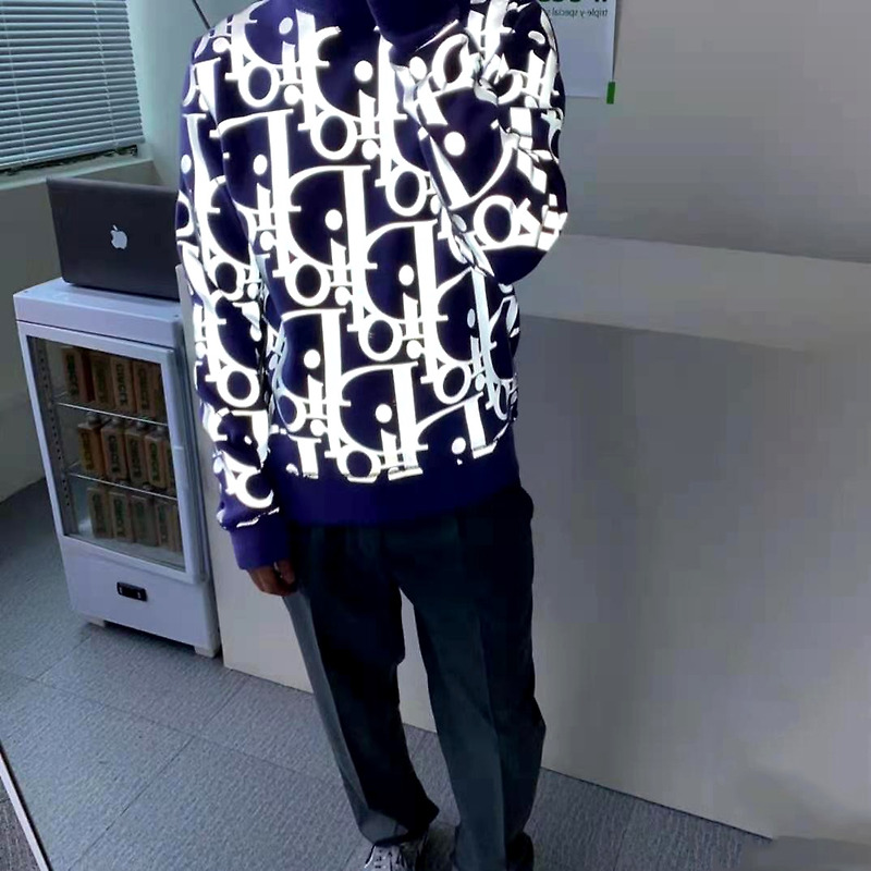 [DIOR] 디올 21SS 오블리크 리플렉티브 오버사이즈 스웨트 셔츠 니트 스웨터 113M630AT197 (3 COLOR)