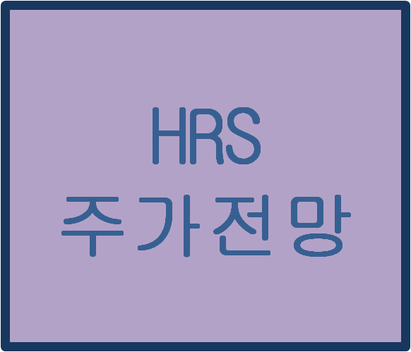HRS(036640) 주가전망 및 이슈분석