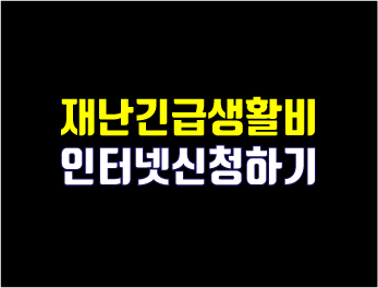 코로나19피해, 서울시 재난 긴급생활비 지원 인터넷 신청 방법 간단하게 정리!
